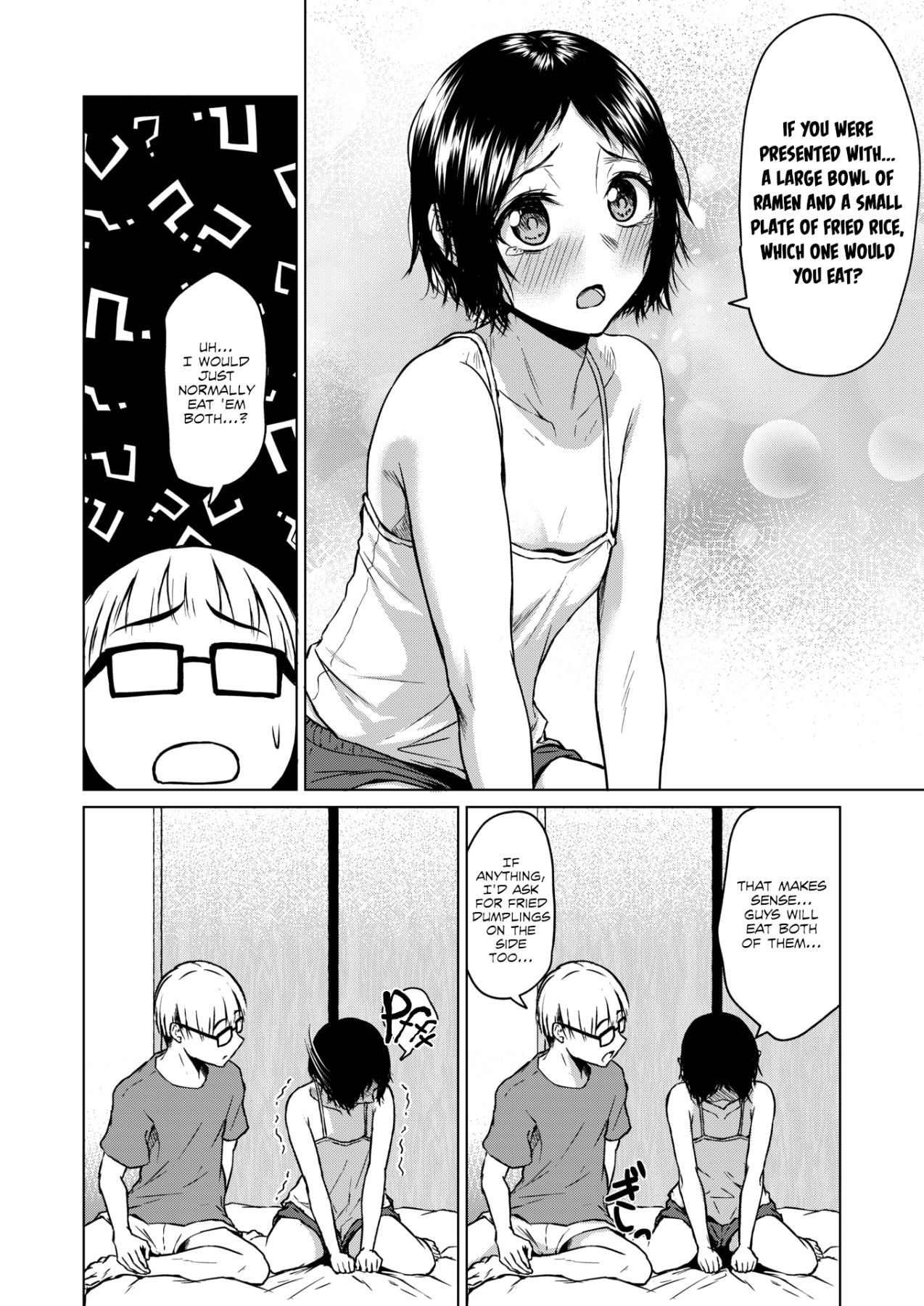 Hentai Manga Comic-Among Small and Big Chests-Read-10